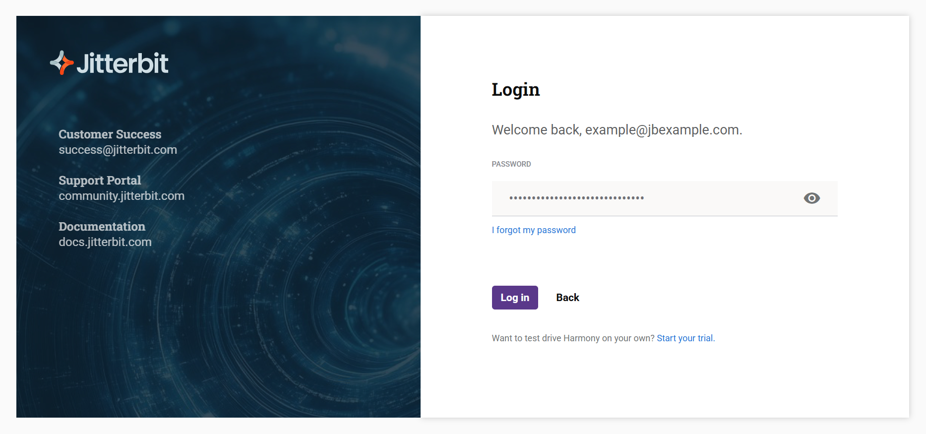 login step 2